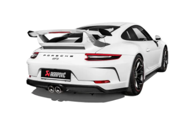 Akrapovic 2018 Porsche 911 GT3 (991.2) Slip On Race Line (Titanium) w o Tail Pipe Set
