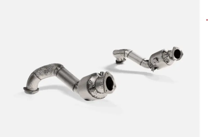 Akrapovic 2022+ Porsche 718 Cayman GT4 RS Link Pipe Set (Titanium)