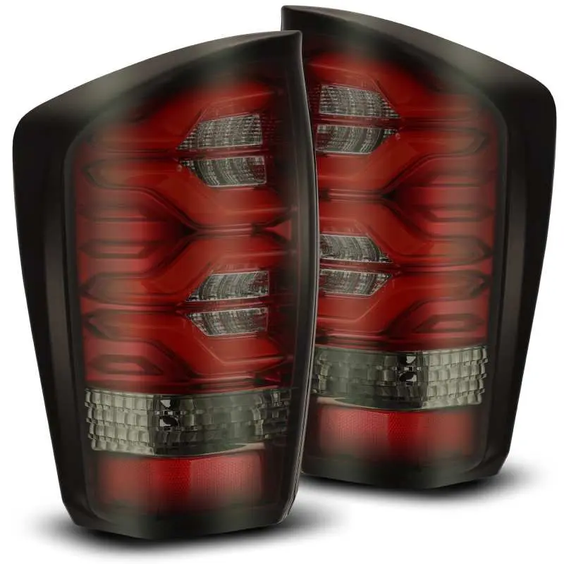 AlphaRex 16 20 Toyota Tacoma PRO Series LED Tail Lights Red Smoke