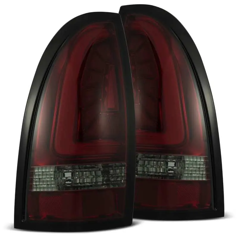 AlphaRex 05 15 Toyota Tacoma PRO Series LED Tail Lights Red Smoke