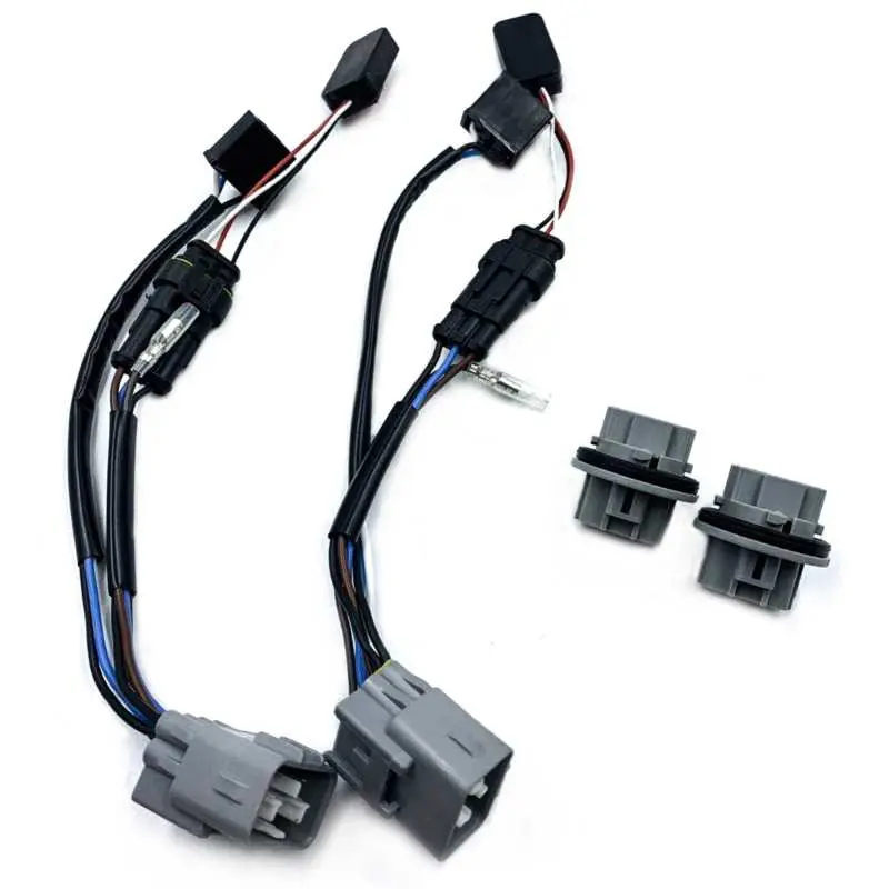 AlphaRex 14 20 Toyota Tundra TRD Wiring Adapter Stock LED Headlight to AlphaRex Headlight Converter