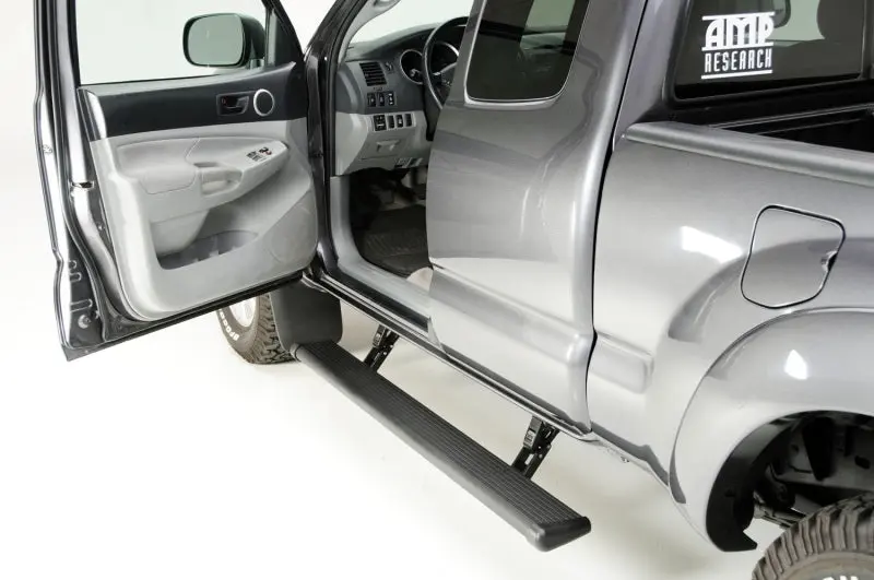 AMP Research 2005 2015 Toyota Tacoma Double Cab PowerStep Black