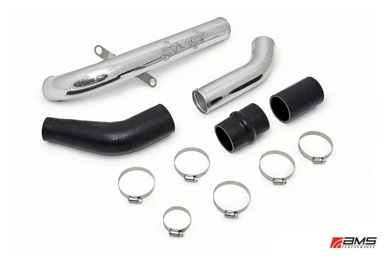 AMS Performance 08 15 Mitsubishi EVO X Upper I C Pipe Polished