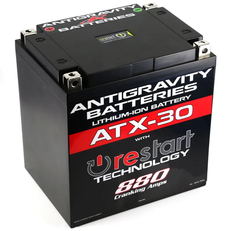 Antigravity YTX30 Lithium Battery w Re Start Antigravity Batteries
