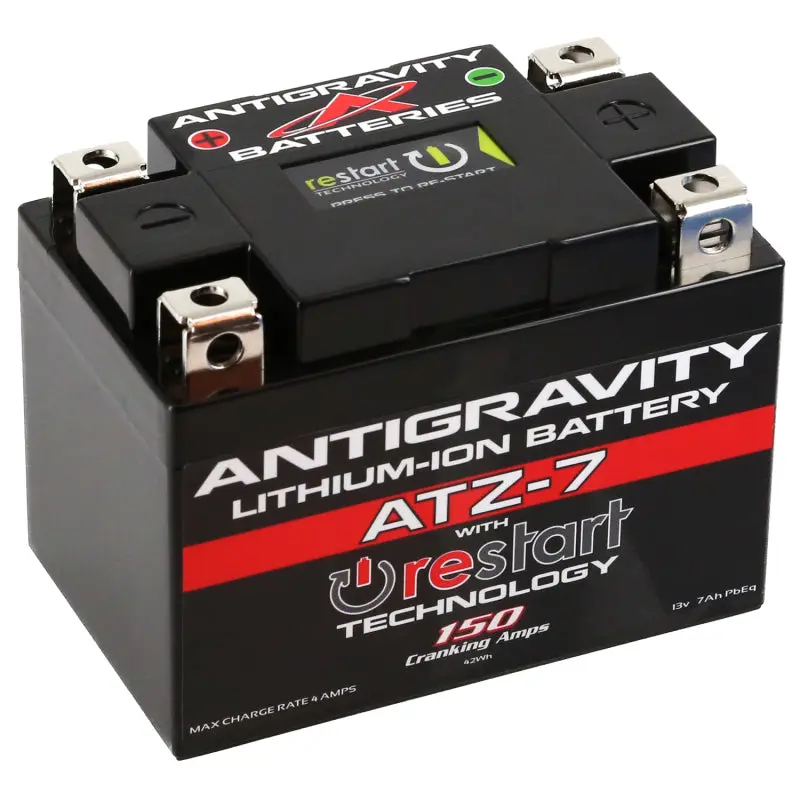 Antigravity YTZ7 Lithium Battery w Re Start Antigravity Batteries