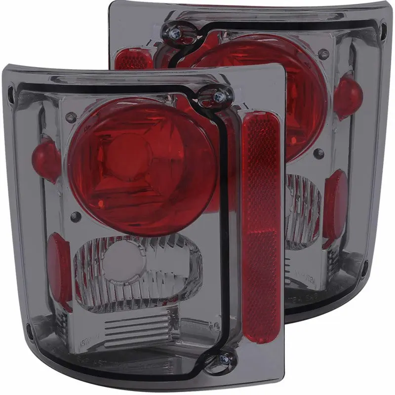 ANZO 1973 1987 Chevrolet C 10 Taillights Smoke