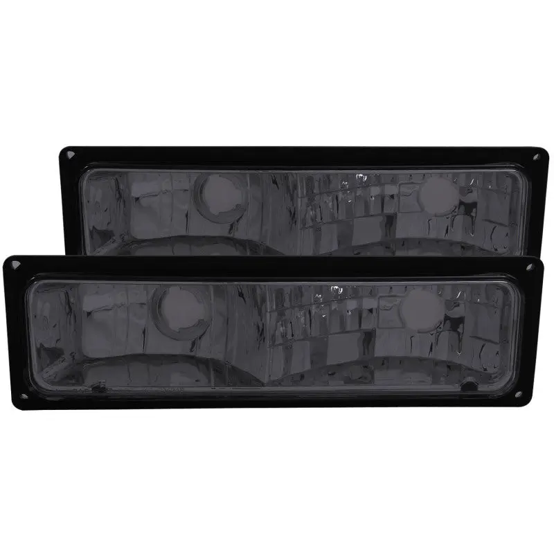 ANZO 1988 1998 Chevrolet C1500 Euro Parking Lights Smoke