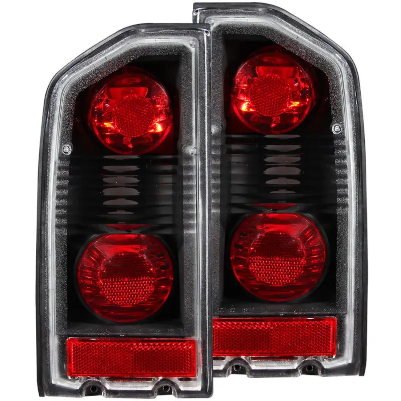 ANZO 1988 1998 Suzuki Vitara Taillights Black
