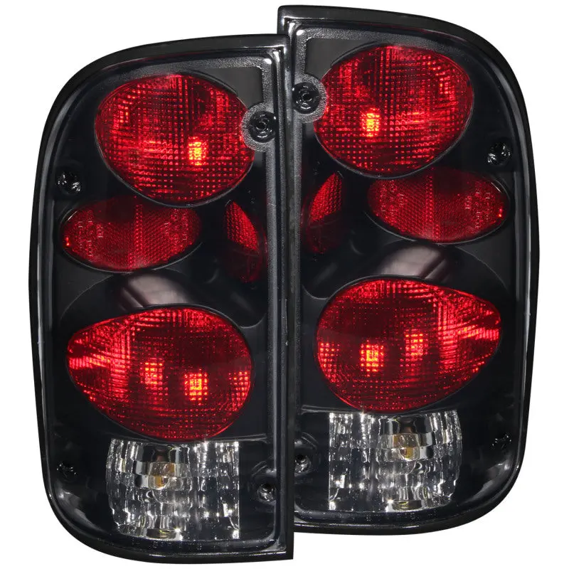 ANZO 1995 2000 Toyota Tacoma Taillights Dark Smoke G2