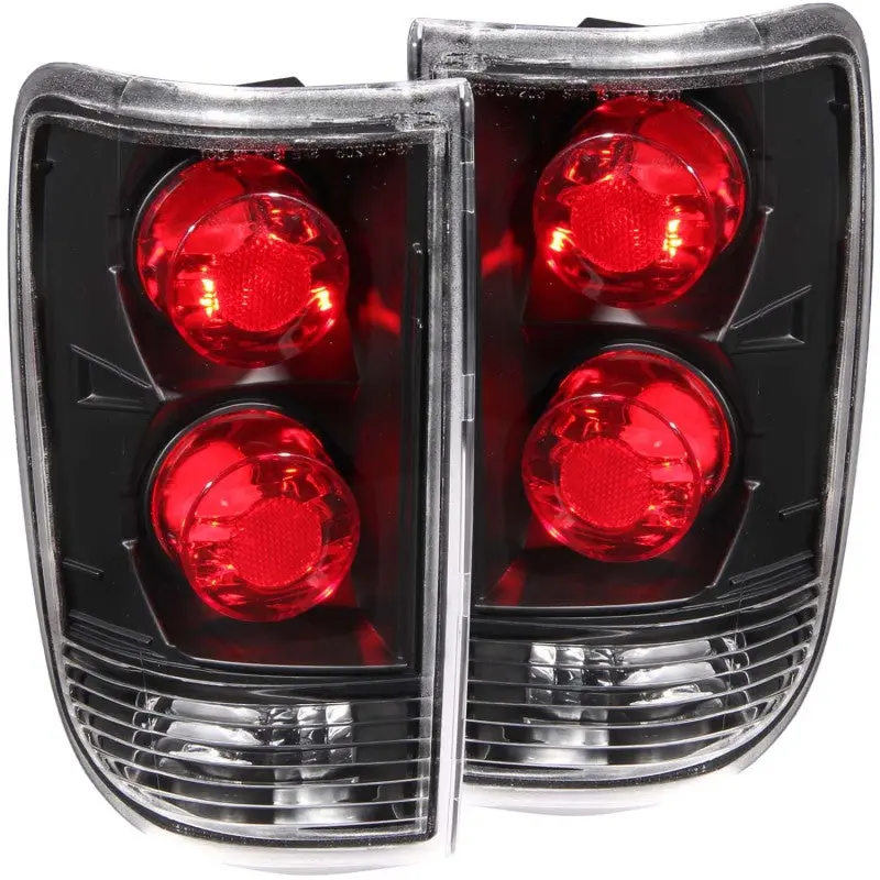 ANZO 1995 2005 Chevrolet Blazer Taillights Dark Smoke