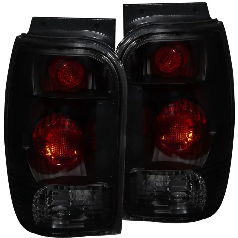 ANZO 1998 2001 Ford Explorer Taillights Dark Smoke