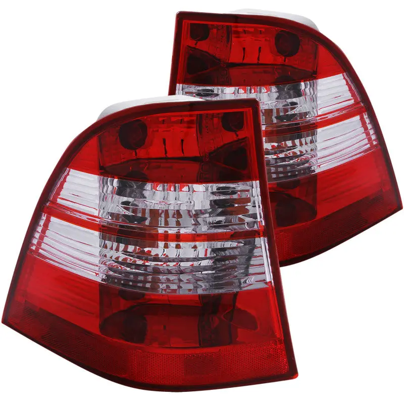 ANZO 1998 2005 Mercedes Benz M Class W163 Taillights Chrome