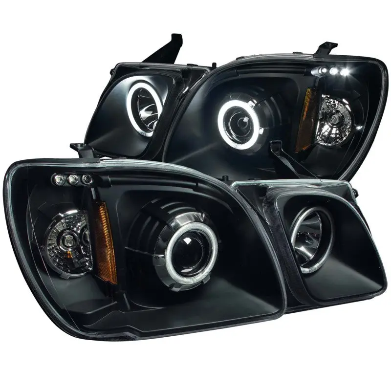 ANZO 1998 2007 Lexus Lx470 Projector Headlights w Halo Black (CCFL)