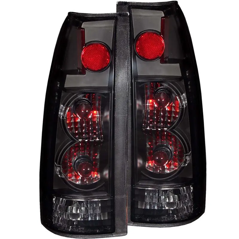 ANZO 1999 2000 Cadillac Escalade Taillights Dark Smoke G2