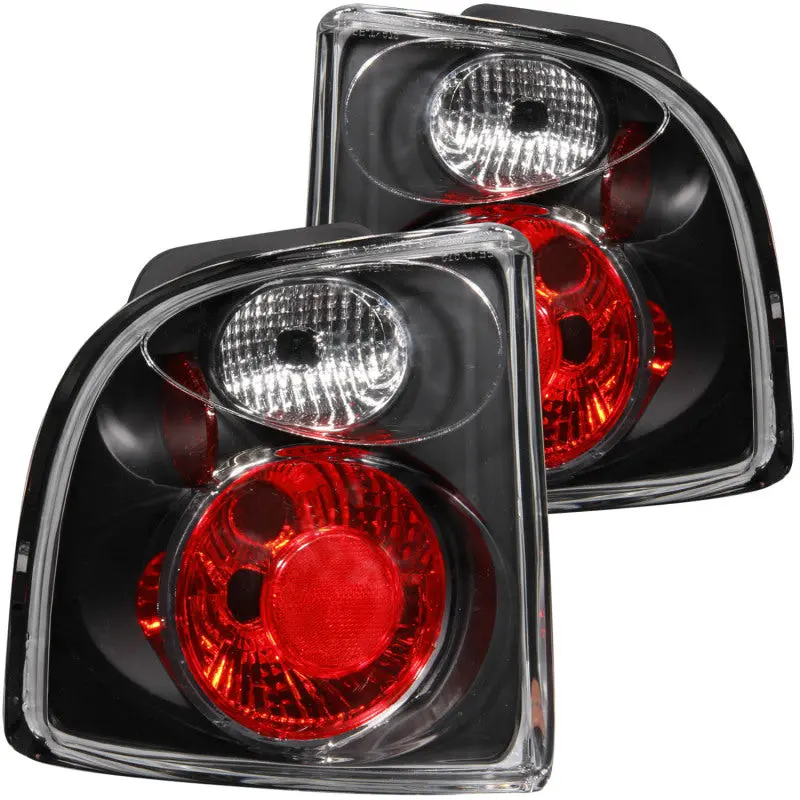 ANZO 2000 2005 Toyota Celica Taillights Black