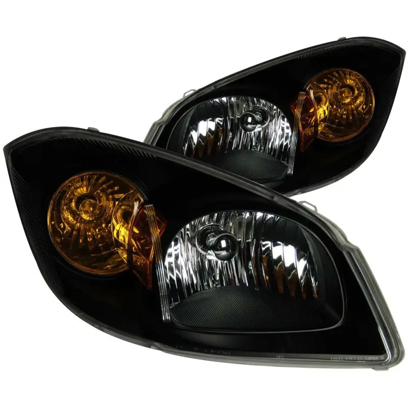 ANZO 2005 2010 Chevrolet Cobalt Crystal Headlights Black