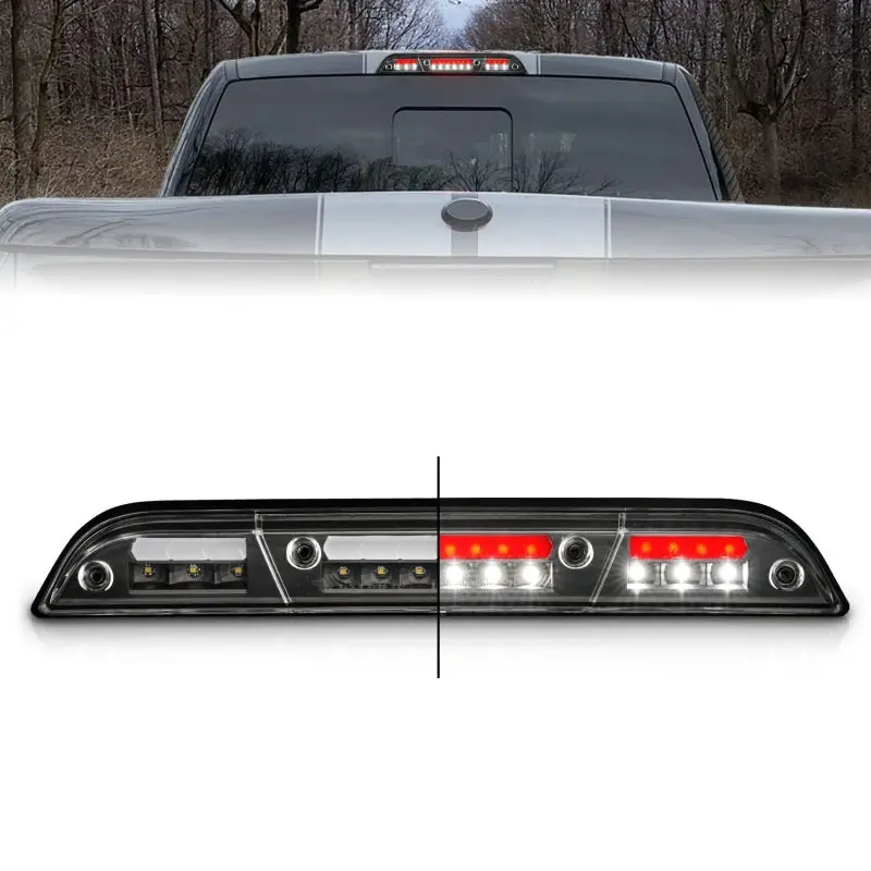 ANZO 15 20 Ford F 250 F 550 LED Third Brake Light Black Housing Clear Lens