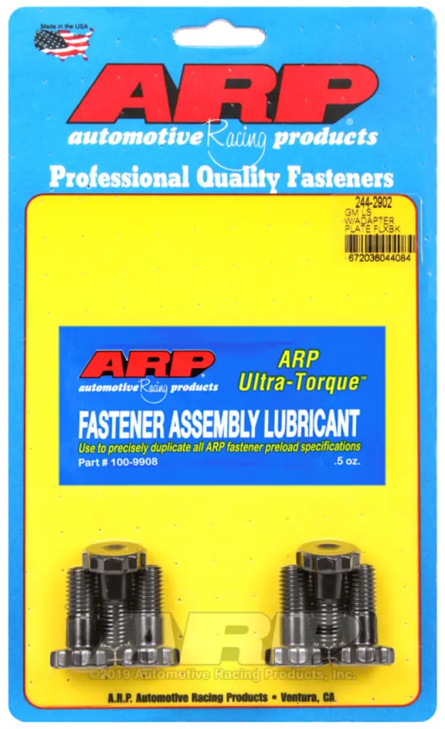 ARP GM LS w adapter Plate Flexplate Bolt Kit