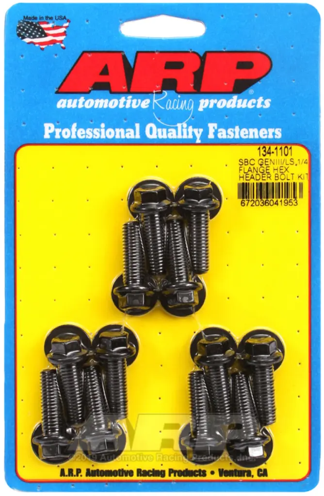 ARP Chevy LS 1 4in Flange Hex Header Bolt Kit