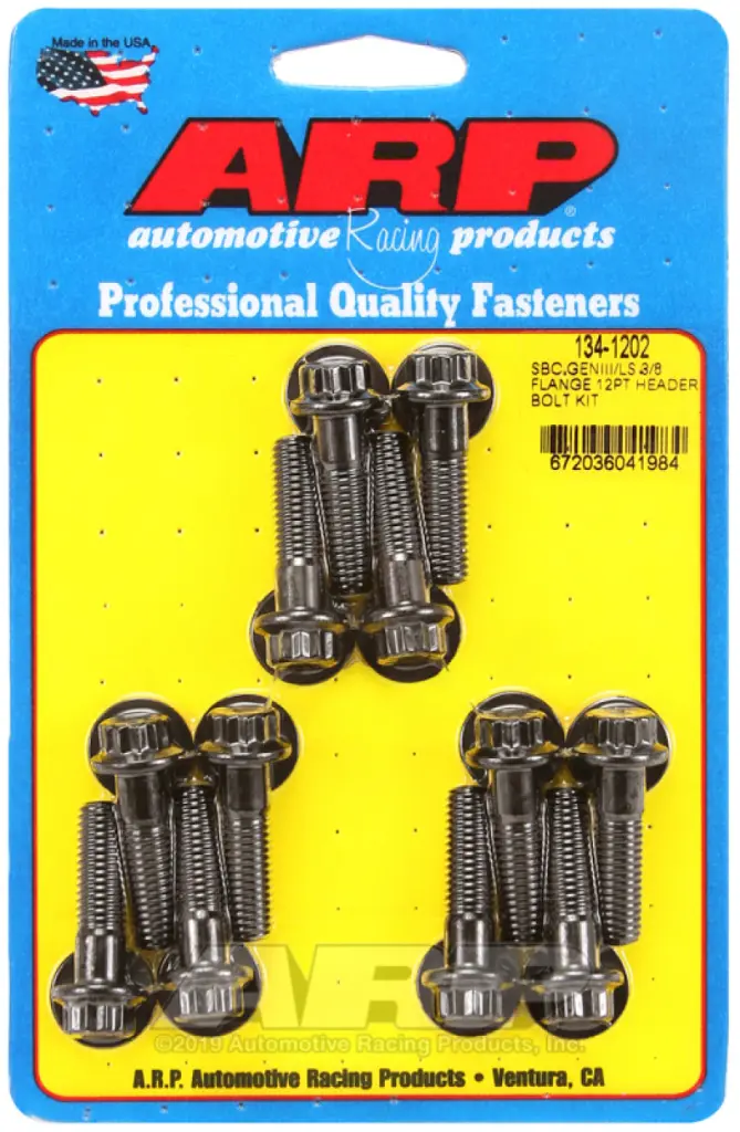 ARP SBC GENIII LS 3 8 Flange 12pt Header Bolt Kit