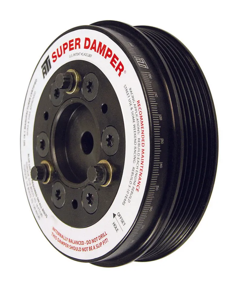 ATI Damper 5.67in Alum 6 Grv Mini Cooper S 1.6L 1Pc