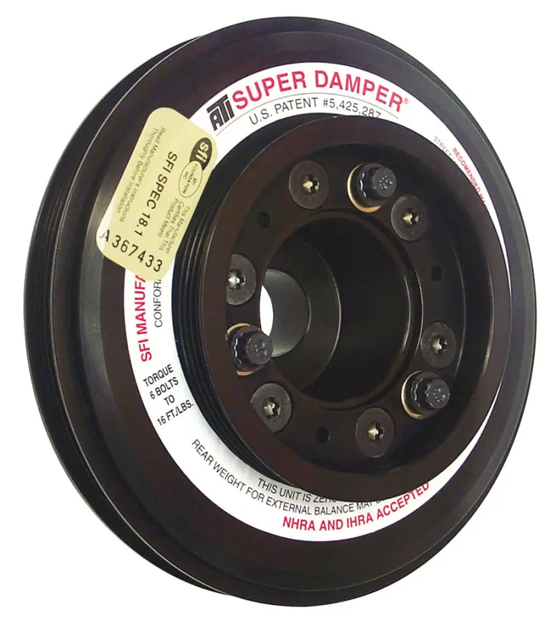 ATI Damper 7.45in Alum (3) 4 Grv Nissan RB26 R32 1000 HP 2 Ring 1Pc