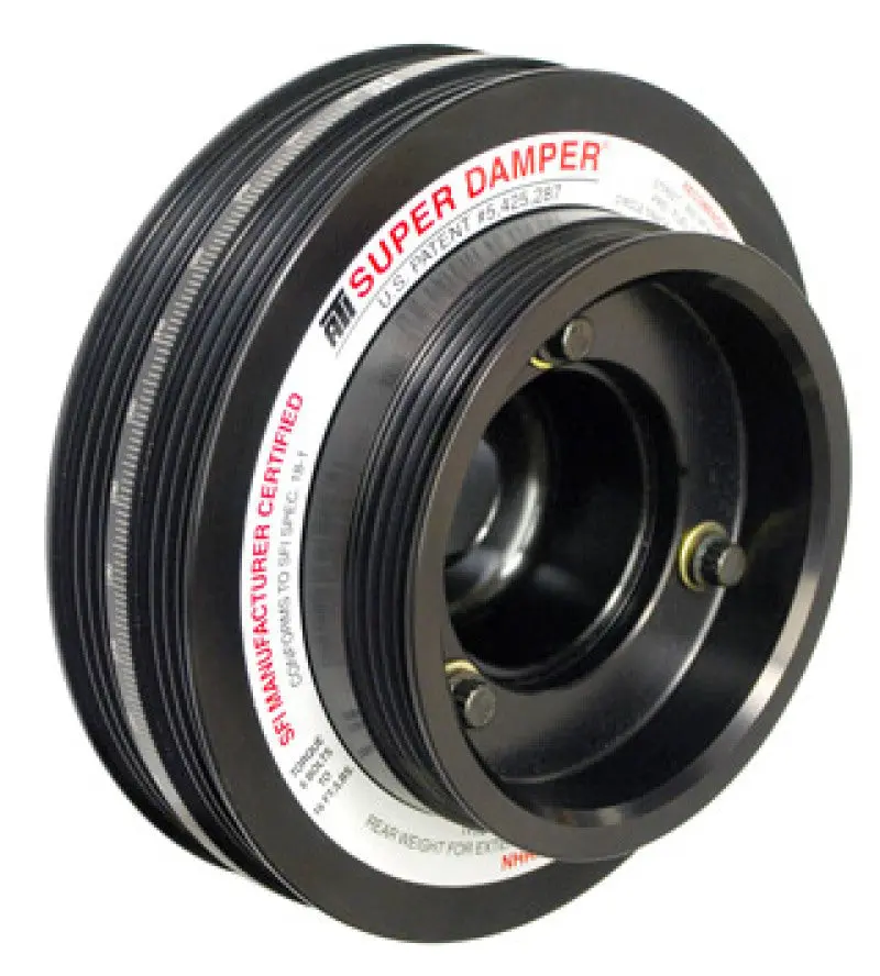 ATI Damper 7.45in Alum (3) 4 Grv Nissan RB26 R33 R34 1000 HP 2 Ring
