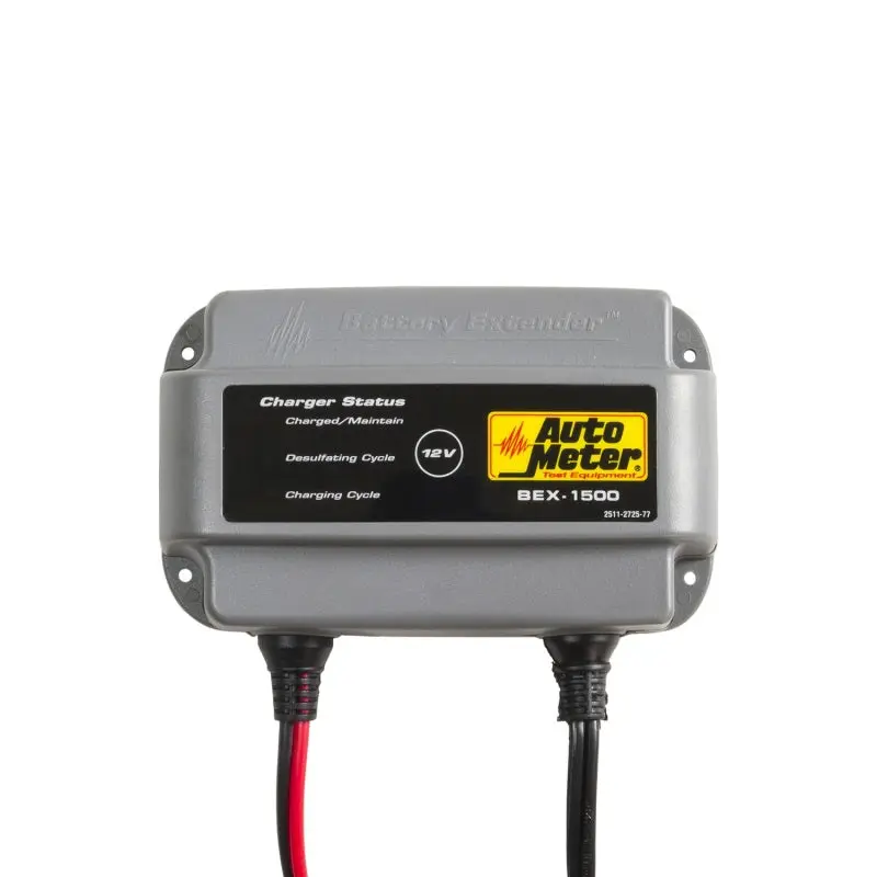 Autometer Battery Charger Maintainer 12V 1.5A