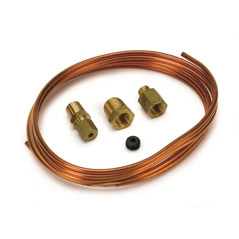 Autometer 6 Foot Copper Tubing 1 8 Inch Diameter