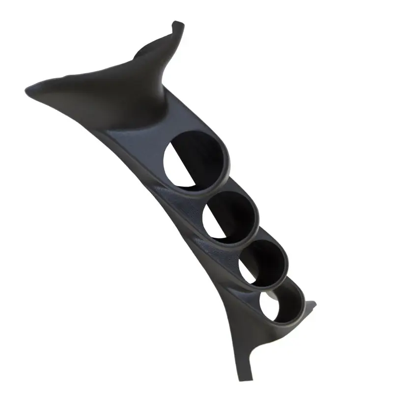 Autometer 99 07 Ford Super Duty Black 52mm Quad Pilillar Pod