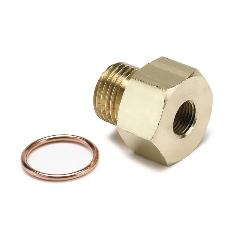 Autometer Metric Oil Pressure Adapter 1 8in NPT to M16x1.5