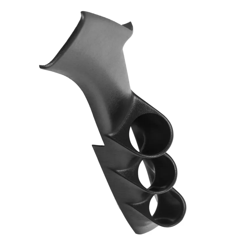 Autometer 89 94 Nissan 240SX Black Triple 52mm Pillar Pod