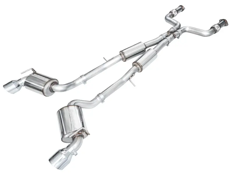 AWE 2023 Nissan Z RZ34 RWD Touring Edition Catback Exhaust System w Chrome Silver Tips AWE Tuning