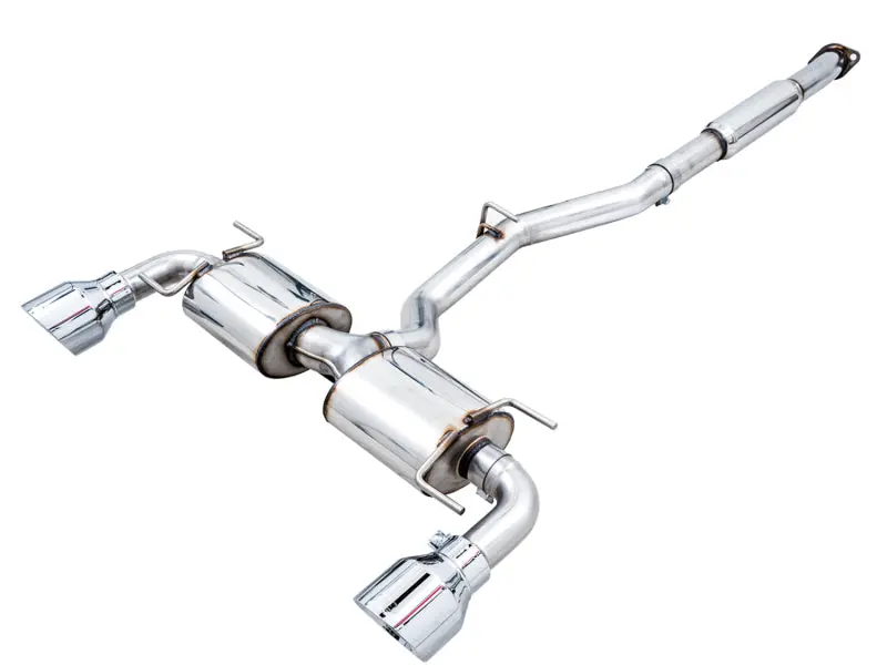 AWE Subaru BRZ Toyota GR86 Toyota 86 Touring Edition Cat Back Exhaust Chrome Silver Tips AWE Tuning