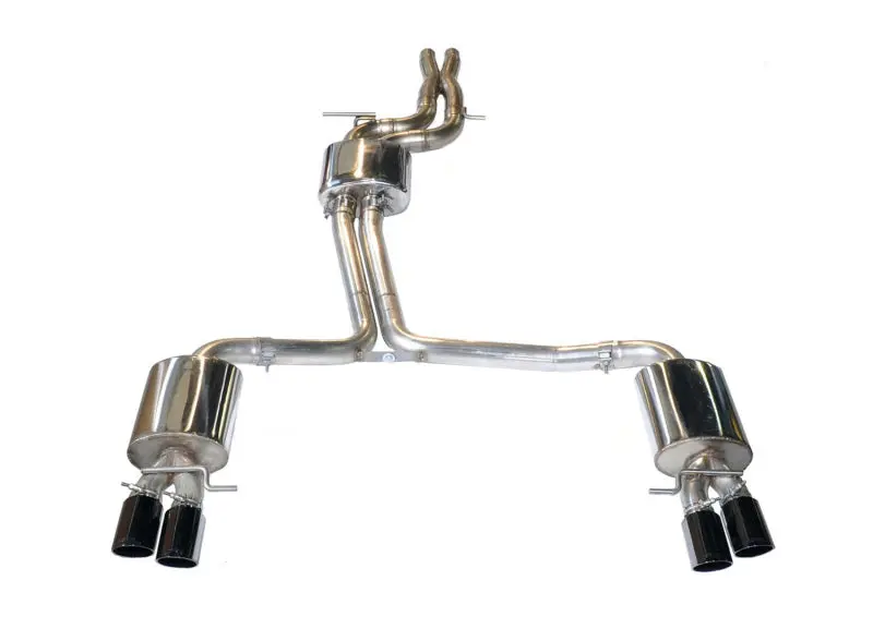 AWE Tuning Audi B8 S5 4.2L Touring Edition Exhaust System Diamond Black Tips