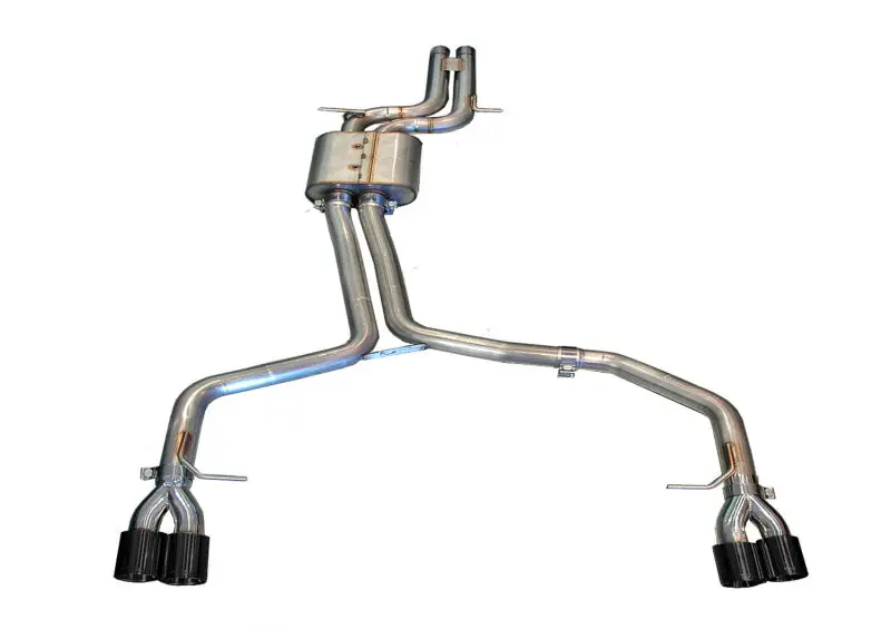 AWE Tuning Audi B8 S5 4.2L Track Edition Exhaust System Diamond Black Tips
