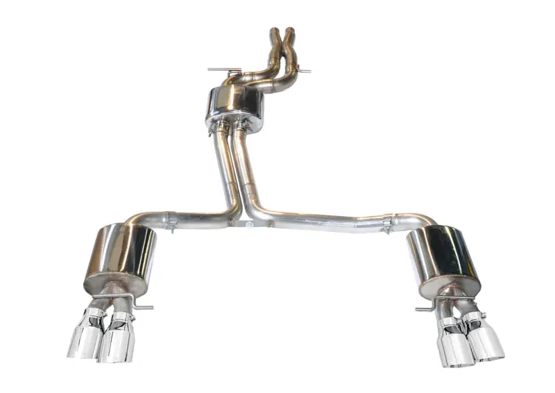 AWE Tuning Audi B8.5 S5 3.0T Touring Edition Exhaust System Polished Silver Tips (90mm)
