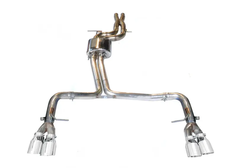AWE Tuning Audi B8.5 S4 3.0T Track Edition Exhaust Chrome Silver Tips (102mm)