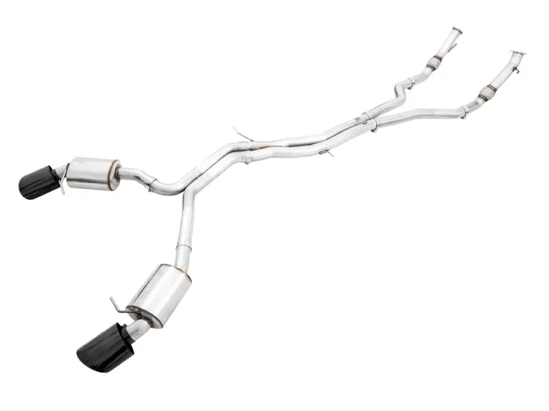 AWE Tuning Audi B9 RS5 Touring Edition Exhaust w Diamond Black RS Tips