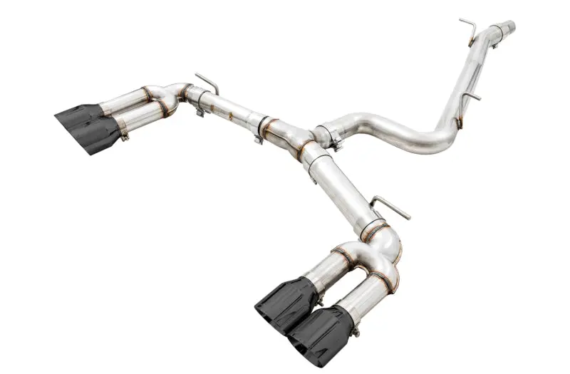 AWE Tuning Audi 8V S3 Track Edition Exhaust w Diamond Black Tips 102mm
