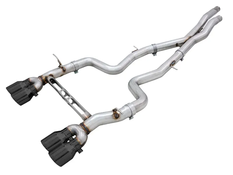 AWE Tuning BMW F8X M3 M4 Track Edition Catback Exhaust Diamond Black Tips