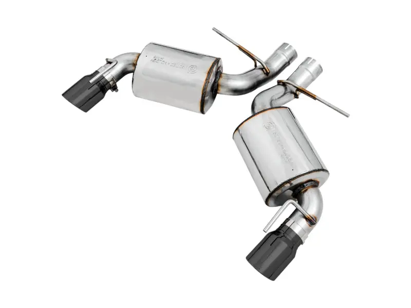 AWE Tuning 16 19 Chevrolet Camaro SS Axle back Exhaust Touring Edition (Diamond Black Tips)