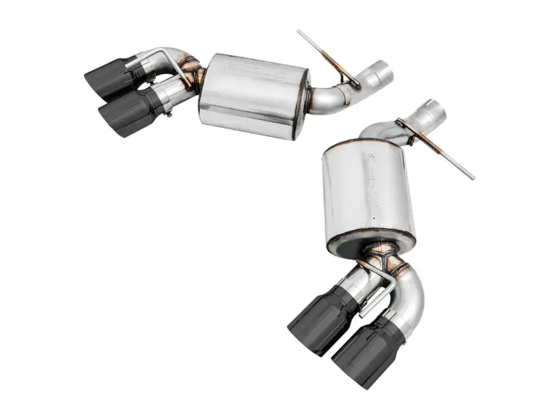 AWE Tuning 16 19 Chevrolet Camaro SS Axle back Exhaust Touring Edition (Quad Diamond Black Tips)
