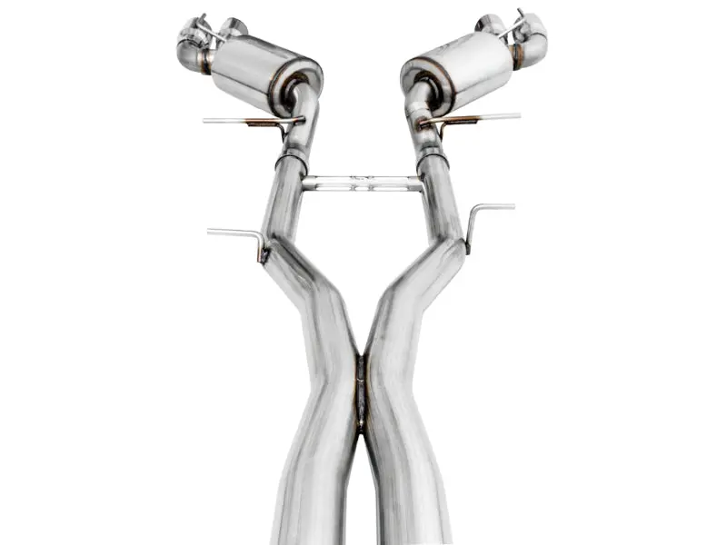 AWE Tuning 16 19 Chevy Camaro SS Non Res Cat Back Exhaust Touring Edition (Quad Chrome Silver Tips)