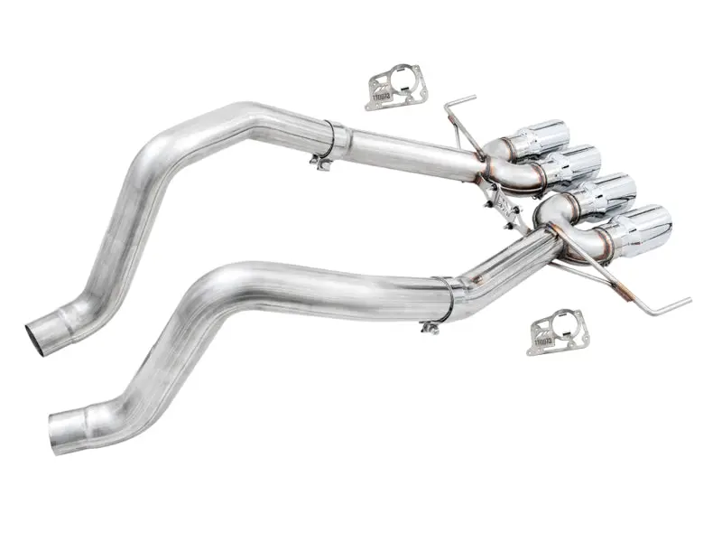 AWE Tuning 14 19 Chevy Corvette C7 Z06 ZR1 (w AFM) Track Edition Axle Back Exhaust w Chrome Tips