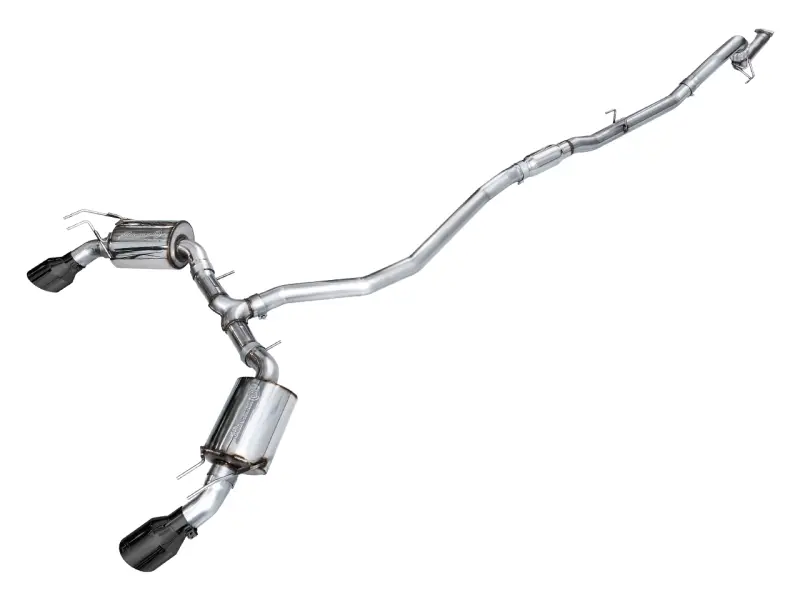 AWE Tuning 22+ Honda Civic Si Acura Integra Touring Edition Catback Exhaust Dual Diamond Black Tip