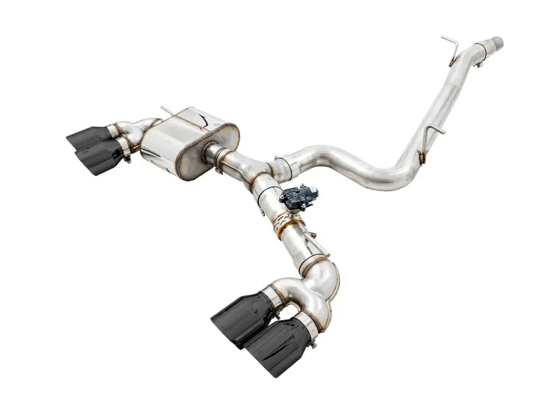 AWE Tuning MK7.5 Golf R SwitchPath Exhaust w Diamond Black Tips 102mm