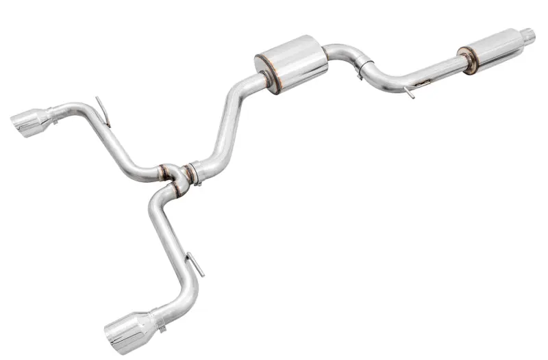 AWE Tuning Volkswagen GTI MK7.5 2.0T Touring Edition Exhaust w Chrome Silver Tips 102mm