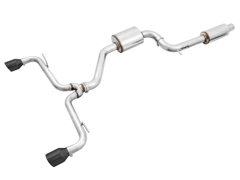 AWE Tuning Volkswagen GTI MK7.5 2.0T Touring Edition Exhaust w Diamond Black Tips 102mm