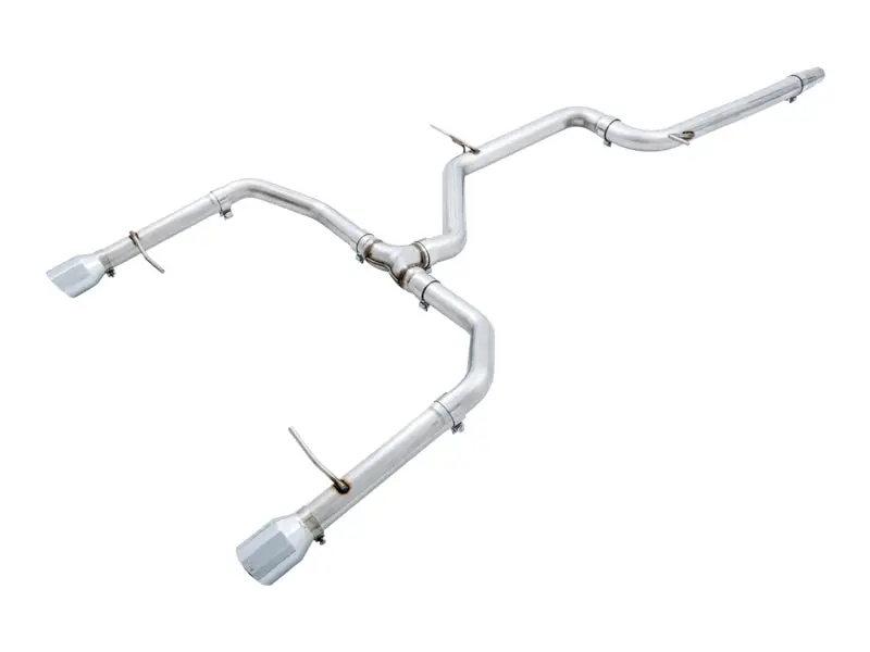 AWE Tuning 18 21 Volkswagen Jetta GLI Mk7 Track Edition Exhaust Chrome Silver Tips (Fits OEM DP)